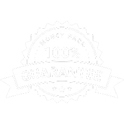 Home 6 white bg guarantee badge